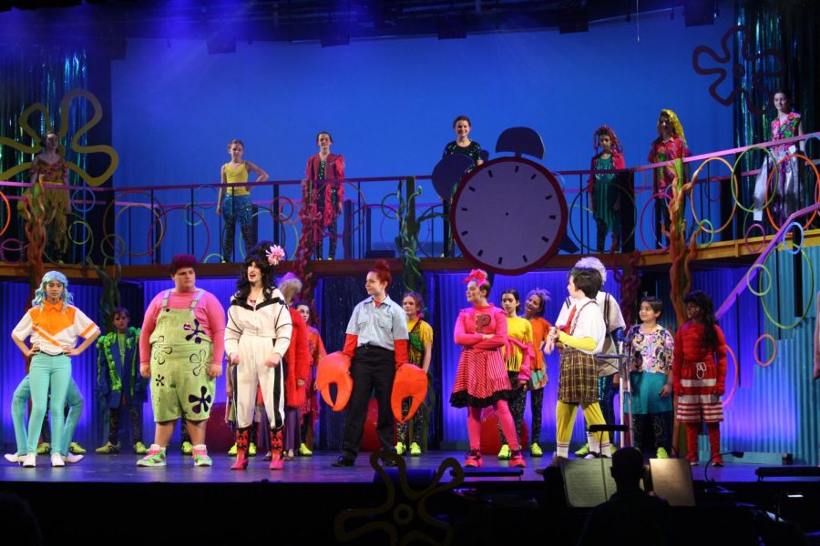 Broadway’s ‘Spongebob the Musical’ Hits Coleytown Middle-School