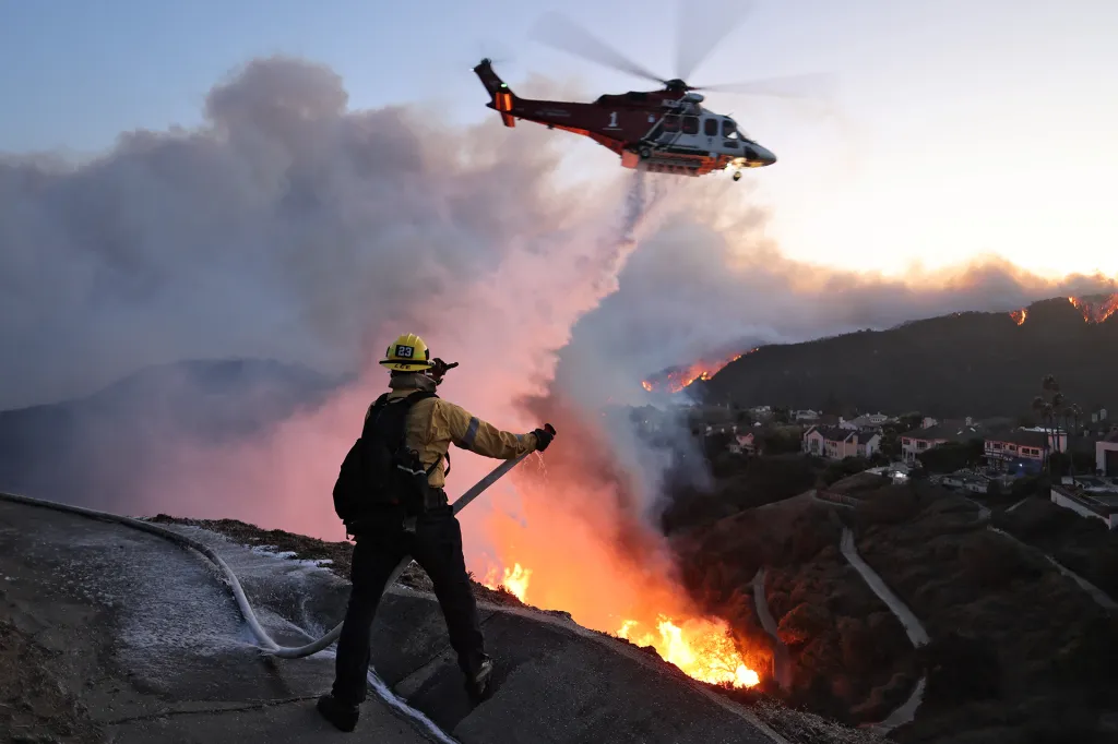 LA Wildfires Rage on